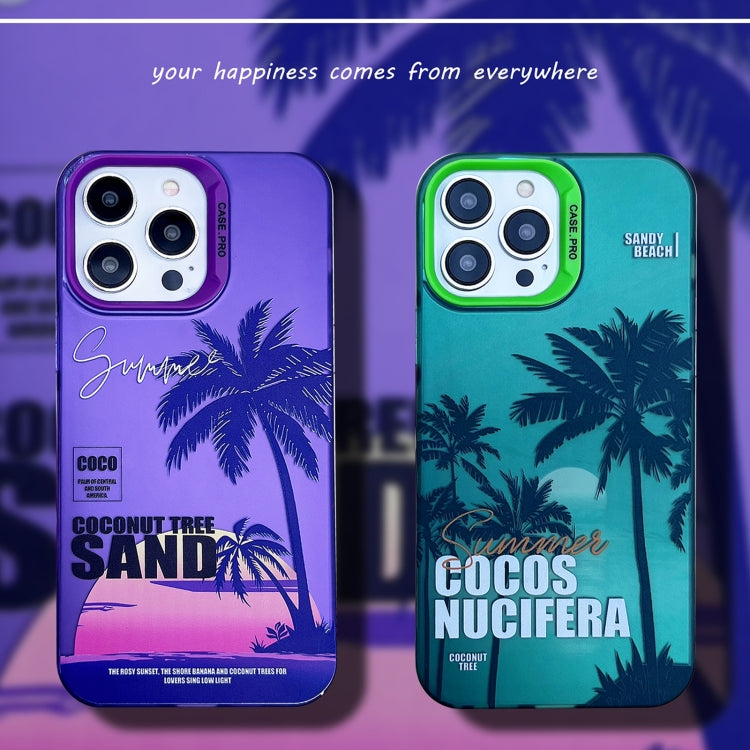 Creative Oil Painting Colorful Sunset Scenery TPU + PC Shockproof Phone Case, For iPhone 13 Pro Max, For iPhone 13 Pro, For iPhone 13, For iPhone 12, For iPhone 12 Pro Max, For iPhone 12 Pro