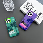 Creative Oil Painting Colorful Sunset Scenery TPU + PC Shockproof Phone Case, For iPhone 11