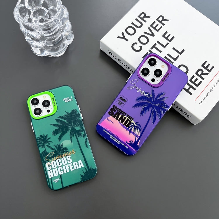 Creative Oil Painting Colorful Sunset Scenery TPU + PC Shockproof Phone Case, For iPhone 13 Pro Max, For iPhone 13 Pro, For iPhone 13, For iPhone 12, For iPhone 12 Pro Max, For iPhone 12 Pro