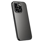 R-JUST RJ-61 Electroplating Frosted TPU + PC Phone Case, For iPhone 14 Pro, For iPhone 14 Pro Max, For iPhone 13 Pro Max, For iPhone 13 Pro, For iPhone 13, For iPhone 12 Pro Max For iPhone 14 Pro Grey