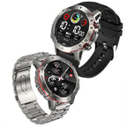 ELF3 1.39 inch TFT Round Screen Outdoor Silicone Strap Smart Watch Supports Blood Oxygen Monitoring
