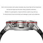 ELF3 1.39 inch TFT Round Screen Outdoor Silicone Strap Smart Watch Supports Blood Oxygen Monitoring