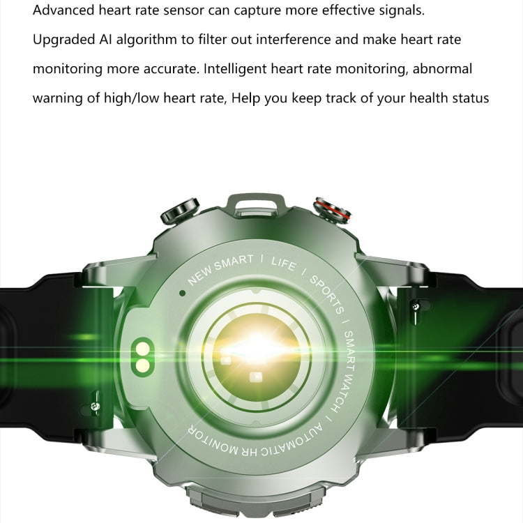 ELF3 1.39 inch TFT Round Screen Outdoor Silicone Strap Smart Watch Supports Blood Oxygen Monitoring