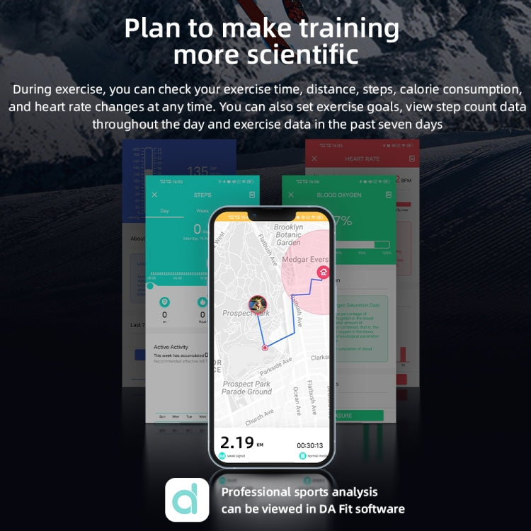 ATTACK Watch – 1.32" Screen, Blood Pressure Monitoring, Heart Rate Monitoring