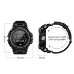 ATTACK Watch – 1.32" Screen, Blood Pressure Monitoring, Heart Rate Monitoring