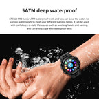 ATTACK Watch – 1.32" Screen, Blood Pressure Monitoring, Heart Rate Monitoring