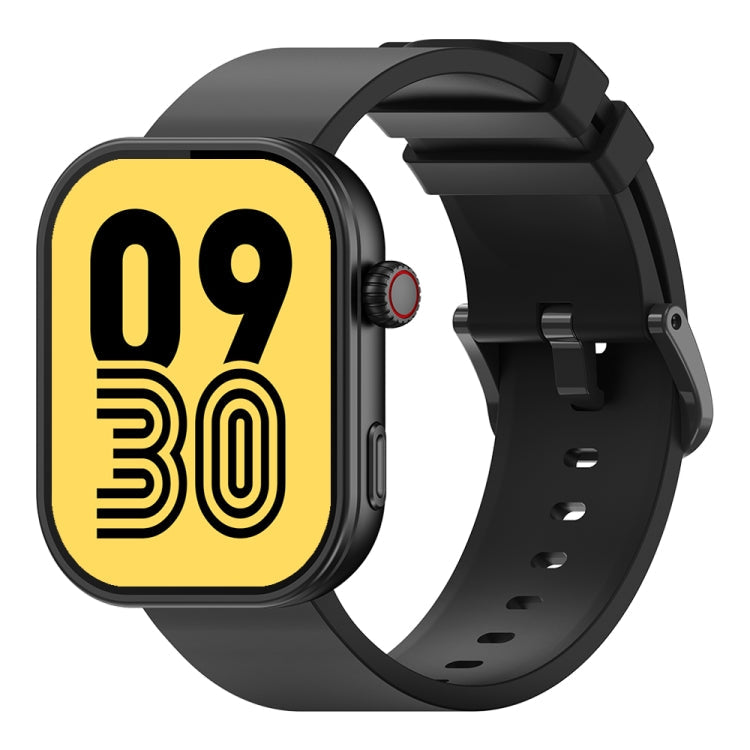 Smart Watch – 2.03" Screen, Blood Pressure Monitoring, Heart Rate Monitoring Black