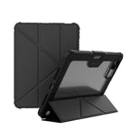 NILLKIN Bumper Pro Multi-angle Folding Style Tablet Leather Case, For iPad Pro 13 2025 / 2024, For iPad Pro 11 2025 / 2024 For iPad Pro 13 2025 2024 Black