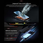 HOTWAV T7 Rugged Phone, 6280mAh, 6.52 inch Android 13 MT8788 Octa Core, Network: 4G, OTG, 4GB+128GB – Magnetic, Bluetooth, Aluminum Alloy