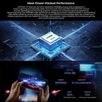 HOTWAV T7 Rugged Phone, 6280mAh, 6.52 inch Android 13 MT8788 Octa Core, Network: 4G, OTG, 4GB+128GB – Magnetic, Bluetooth, Aluminum Alloy