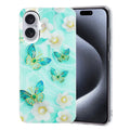 Colorful Painting Pattern TPU Phone Case, For iPhone 16, For iPhone 15 Pro Max, For iPhone 15 Pro For iPhone 16 Butterflies