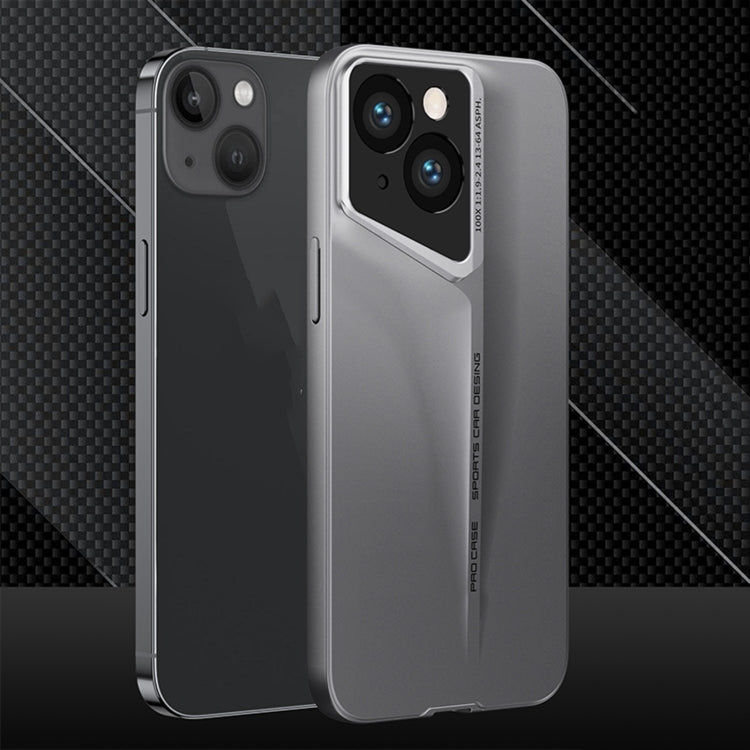 GKK Blade Ultra-thin Full Coverage Phone Case, For iPhone 15, For iPhone 14, For iPhone 14 Pro Max For iPhone 15 Grey