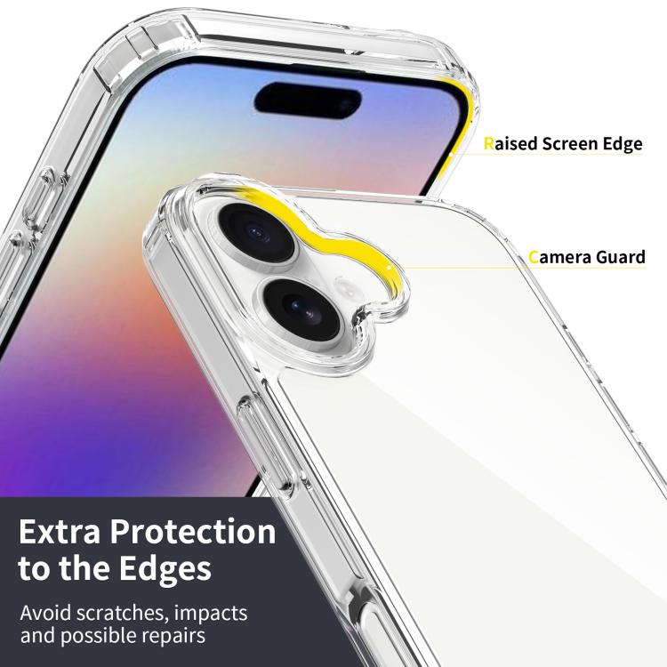 Scratchproof Acrylic TPU Phone Case, For iPhone 17e / 16e, For iPhone...