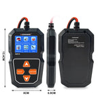 KONNWEI KW218 2.4 inch Color Screen Car Battery Tester, KW218 – TPU
