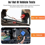 KONNWEI KW218 2.4 inch Color Screen Car Battery Tester, KW218 – TPU
