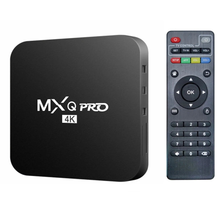 MXQ Pro RK3228A Quad-Core CPU 4K HD Network Set-Top Box, 2GB+16GB 2GB+16GB EU Plug