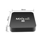 MXQ Pro RK3228A Quad-Core CPU 4K HD Network Set-Top Box, 2GB+16GB