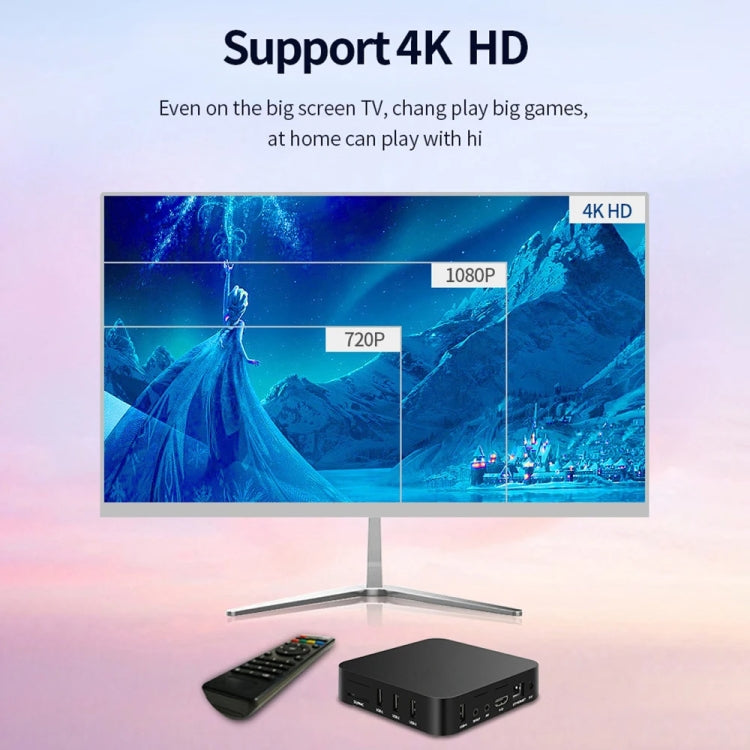 MXQ Pro RK3228A Quad-Core CPU 4K HD Network Set-Top Box, 2GB+16GB