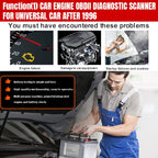KONNWEI KW851 2 in 1 Car OBDll Scanner Diagnostic Tool Oil Service Light Reset, KW851 – Durable Build, Easy to Use