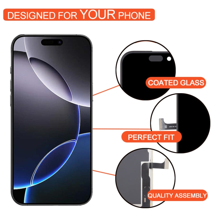DD Hard OLED Screen, Remove IC Need Professional Repair, For iPhone 15 Pro (Soft OLED), For iPhone 14 Pro (Soft OLED), For iPhone 13 Pro (Soft OLED), For iPhone 13 (Soft OLED), For iPhone 12 Pro Max(Hard OLED)