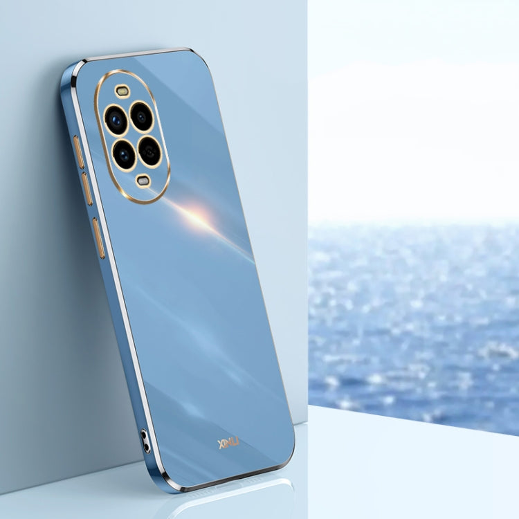XINLI Straight 6D Plating Gold Edge TPU Phone Case – TPU, For Huawei Mate 70 Pro / 70 Pro+, For Huawei Mate 70, For Huawei Nova 13 Pro For Huawei Nova 13 Pro Celestial Blue
