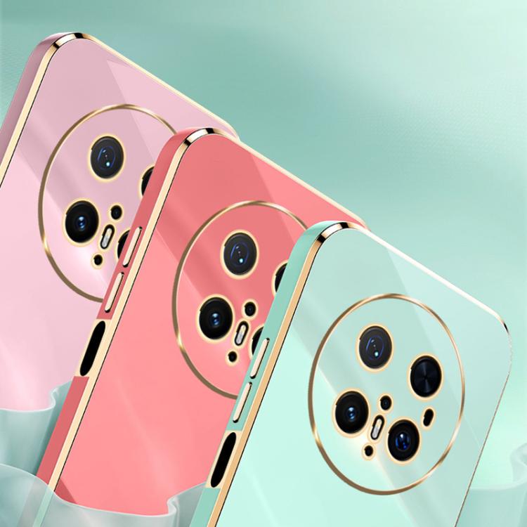 XINLI Straight 6D Plating Gold Edge TPU Phone Case – TPU, For Huawei Mate 70 Pro / 70 Pro+, For Huawei Mate 70, For Huawei Nova 13 Pro