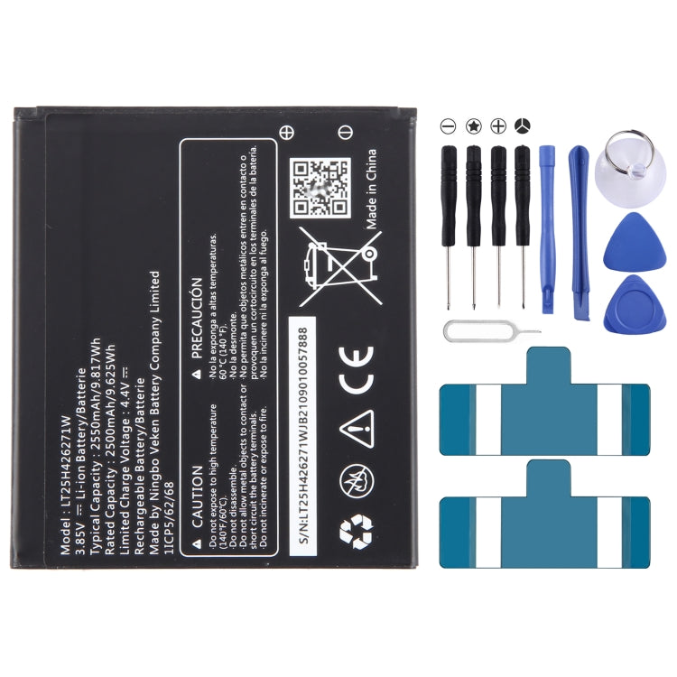 Battery Replacement – Durable Build, Easy to Use, For Wiko SAS U307AS LT25H426271W 2550mAh For Wiko SAS U307AS LT25H426271W 2550mAh