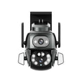 Q821 4MP Binocular Zoom Dual Light Source Outdoor IP67 Waterproof WiFi Camera, Q821 Q821 EU Plug