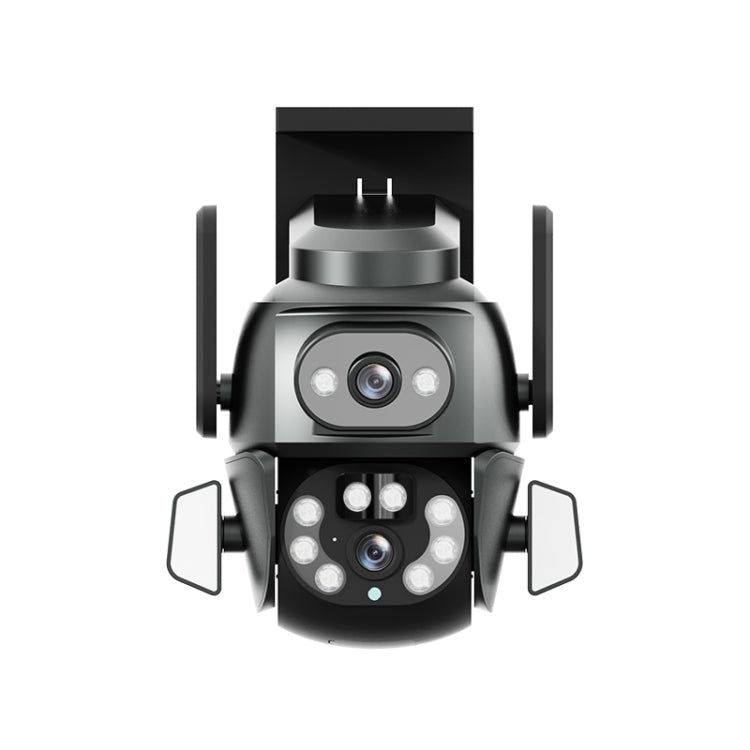 Q821 4MP Binocular Zoom Dual Light Source Outdoor IP67 Waterproof WiFi Camera, Q821 Q821 EU Plug