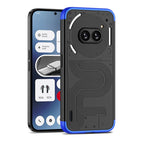 GKK Three Stage Splicing Full Coverage PC Phone Case – Durable Build, Easy to Use, For Nothing Phone 2a For Nothing Phone 2a Black Blue