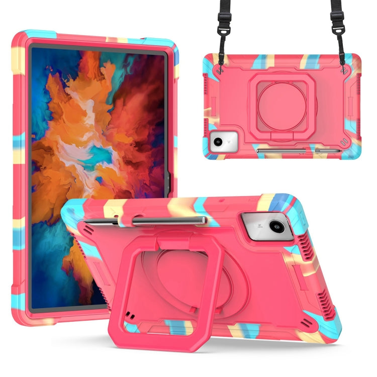 Handle Robot Silicone Hybrid PC Tablet Case – Durable Build, Easy to Use, For Lenovo Tab M11/ Xiaoxin Pad 11 2024