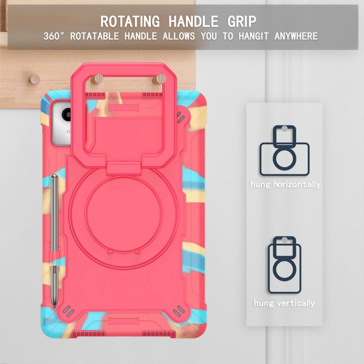 Handle Robot Silicone Hybrid PC Tablet Case – Durable Build, Easy to Use, For Lenovo Tab M11/ Xiaoxin Pad 11 2024