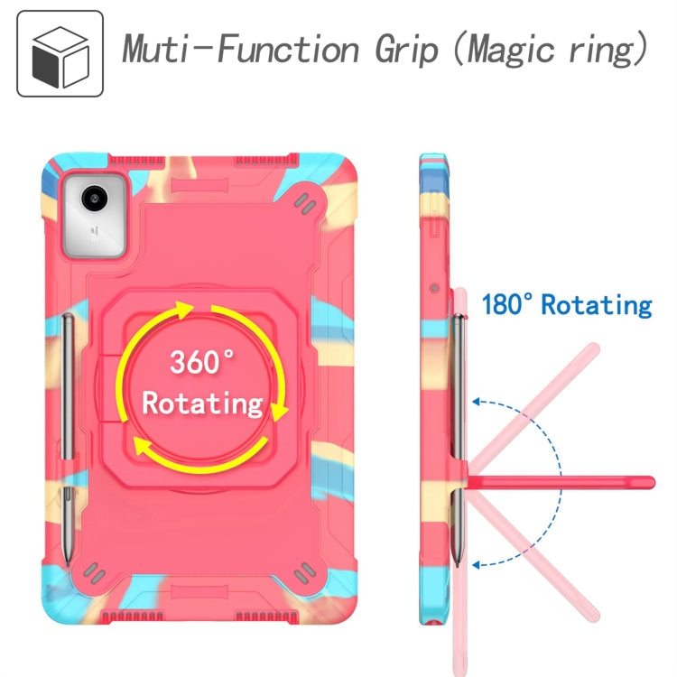Handle Robot Silicone Hybrid PC Tablet Case – Durable Build, Easy to Use, For Lenovo Tab M11/ Xiaoxin Pad 11 2024