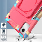Handle Robot Silicone Hybrid PC Tablet Case – Durable Build, Easy to Use, For Lenovo Tab M11/ Xiaoxin Pad 11 2024
