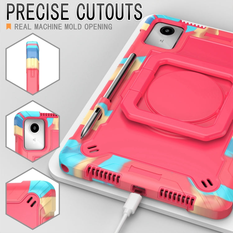 Handle Robot Silicone Hybrid PC Tablet Case – Durable Build, Easy to Use, For Lenovo Tab M11/ Xiaoxin Pad 11 2024
