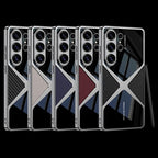 GKK Leather Electroplating Supersonic Speed Shockproof Phone Case, For Samsung Galaxy S26 Ultra 5G, For Samsung Galaxy S25 Ultra 5G, For Samsung Galaxy S24 Ultra, For Samsung Galaxy S23 Ultra