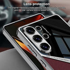 GKK Leather Electroplating Supersonic Speed Shockproof Phone Case, For Samsung Galaxy S26 Ultra 5G, For Samsung Galaxy S25 Ultra 5G, For Samsung Galaxy S24 Ultra, For Samsung Galaxy S23 Ultra