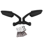 2 PCS Motorcycle Modified Rear View Mirror Set for Honda / Kawasaki / Suzuki / Yamaha, MB-MR024-BK