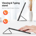 DUX DUCIS Domo Series Cloth Texture Magnetic Leather Tablet Case, For iPad Air 13 2024 / 2025 / 2026, For iPad Pro 13 2025 / 2024, For iPad Pro 11 2025 / 2024