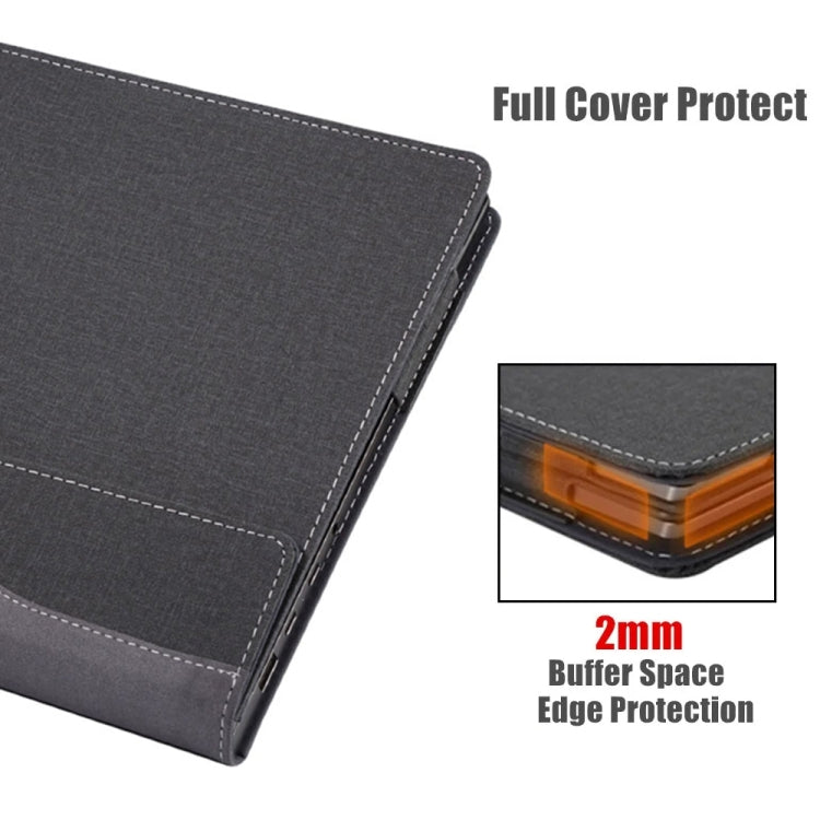 Leather Laptop Shockproof Protective Case – Shockproof, Magnetic, Leather, For HP Pavilion Laptop 14-ec / 14z-ec, For HP Pavilion X360 Laptop 14t-ek / 14-ek, For HP Pavilion X360 Convertible 14-dy, For HP Pavilion Plus Laptop 14-eh / 14t-eh