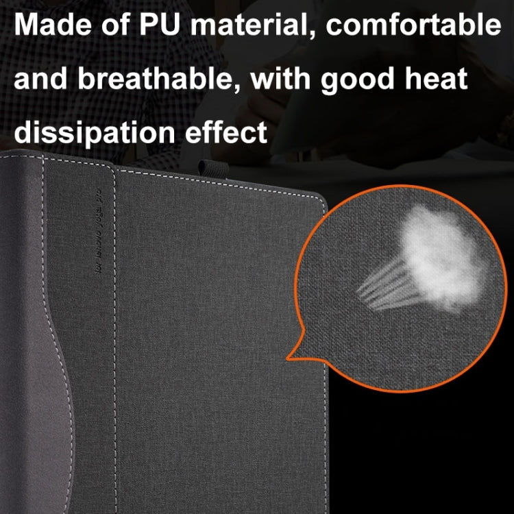 Leather Laptop Shockproof Protective Case – Shockproof, Magnetic, Leather, For HP Pavilion Laptop 14-ec / 14z-ec, For HP Pavilion X360 Laptop 14t-ek / 14-ek, For HP Pavilion X360 Convertible 14-dy, For HP Pavilion Plus Laptop 14-eh / 14t-eh