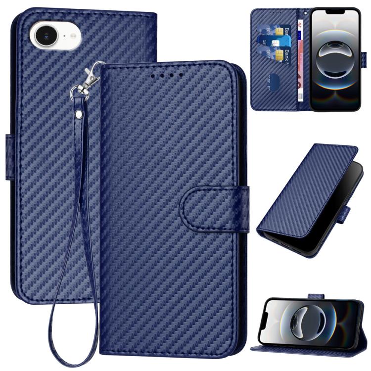 YX0070 Phone Case – Leather (iPhone 17e) For iPhone 17e 16e Royal Blue