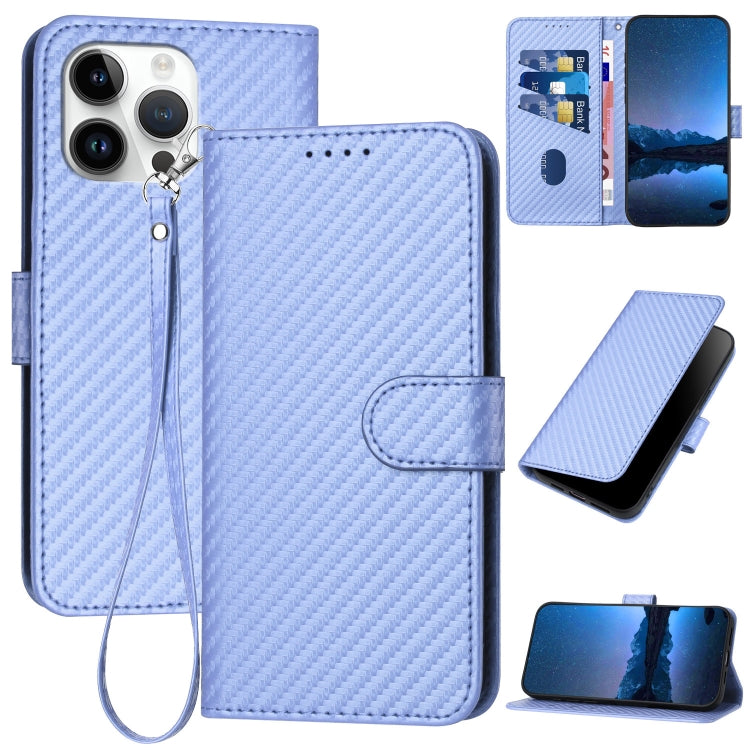 YX0070 Phone Case – Leather (iPhone 15 Pro Max) For iPhone 15 Pro Max Light Purple