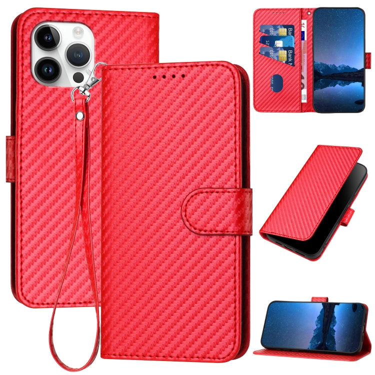 YX0070 Phone Case – Leather (iPhone 14 Pro) For iPhone 14 Pro Max Red