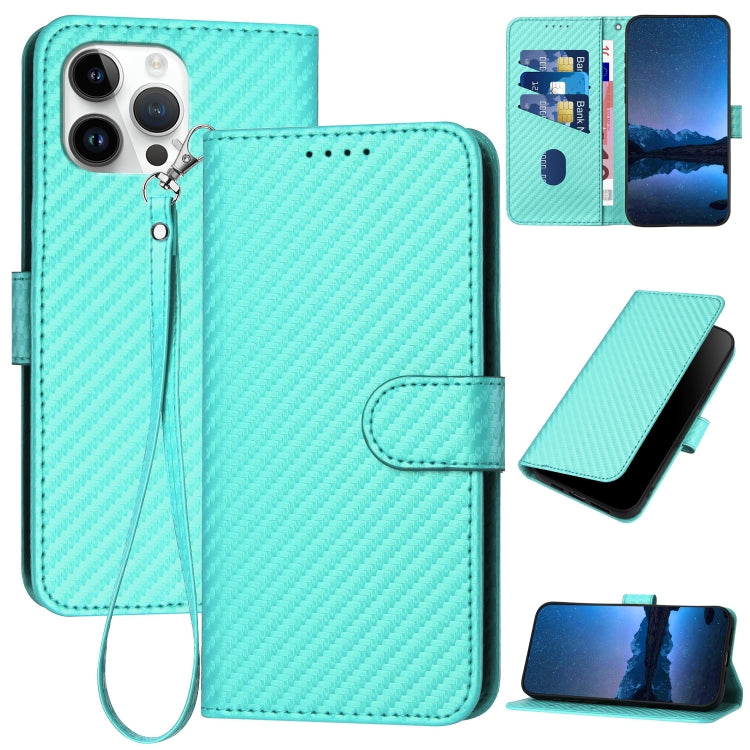 YX0070 Phone Case – Leather (iPhone 14 Pro) For iPhone 14 Pro Max Light Blue