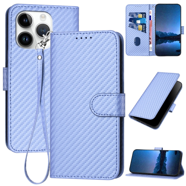 YX0070 Phone Case – Leather (iPhone 14 Pro) For iPhone 14 Pro Light Purple