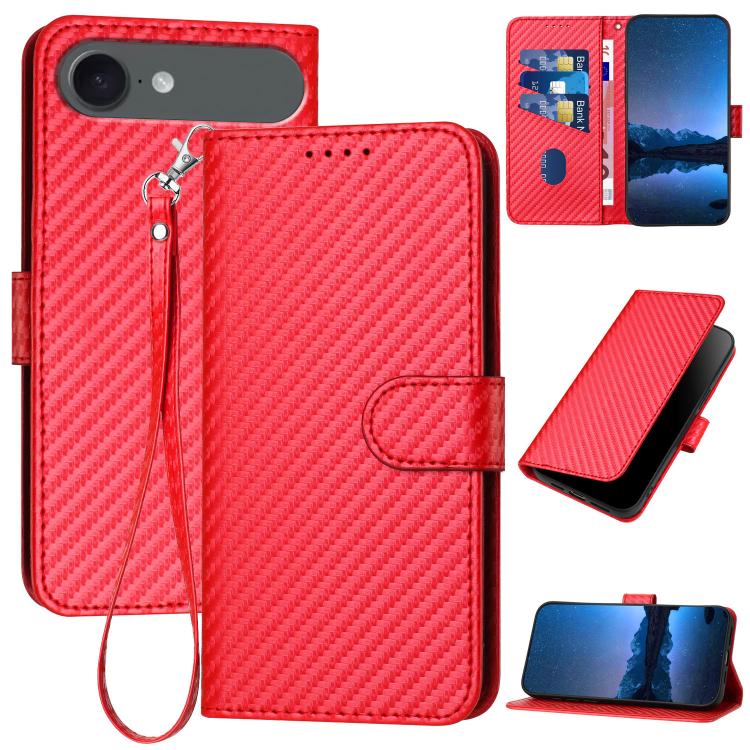 YX0070 Phone Case – Leather (iPhone 17) For iPhone Air Red