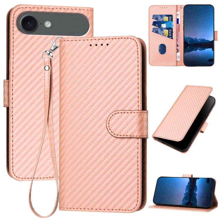 YX0070 Phone Case – Leather (iPhone 17) For iPhone Air Pink