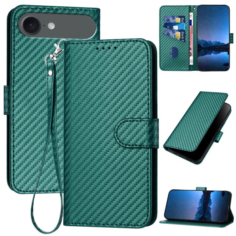 YX0070 Phone Case – Leather (iPhone 17) For iPhone Air Dark Green