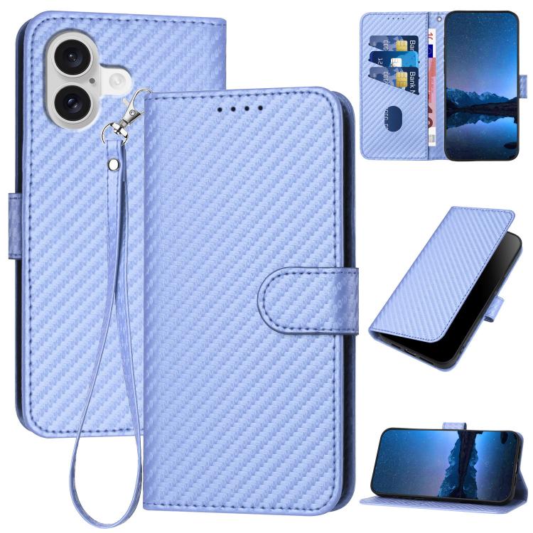 YX0070 Phone Case – Leather (iPhone 17) For iPhone 17 Light Purple
